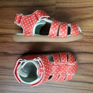 See Kai Run Runners Polka Dot Sandals Sz 5